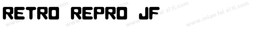 Retro Repro JF字体转换
